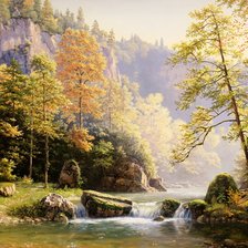 Схема вышивки «осень»