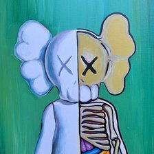 коллекционная фигурка kaws