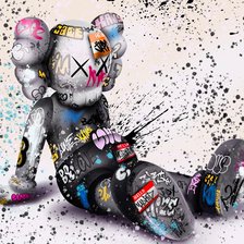 коллекционная фигурка kaws