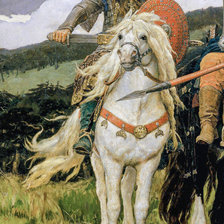 Схема вышивки «Богатыри»