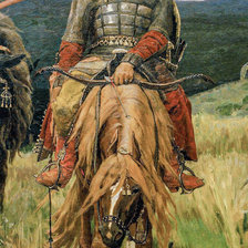 Схема вышивки «Богатыри»