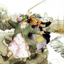 Схема вышивки «инге  леок»