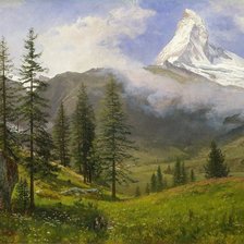 Гора Маттерхорн. Альберт Бирштадт