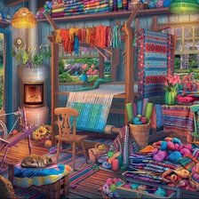 Схема вышивки «telar»