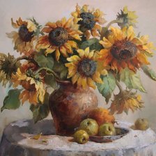 подсолнухи