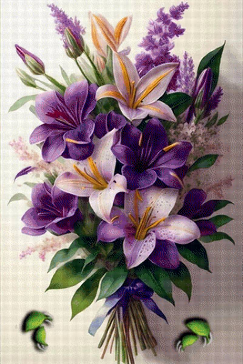 Букет цветов - букет цветов - предпросмотр