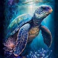 Схема вышивки «Черепашка»