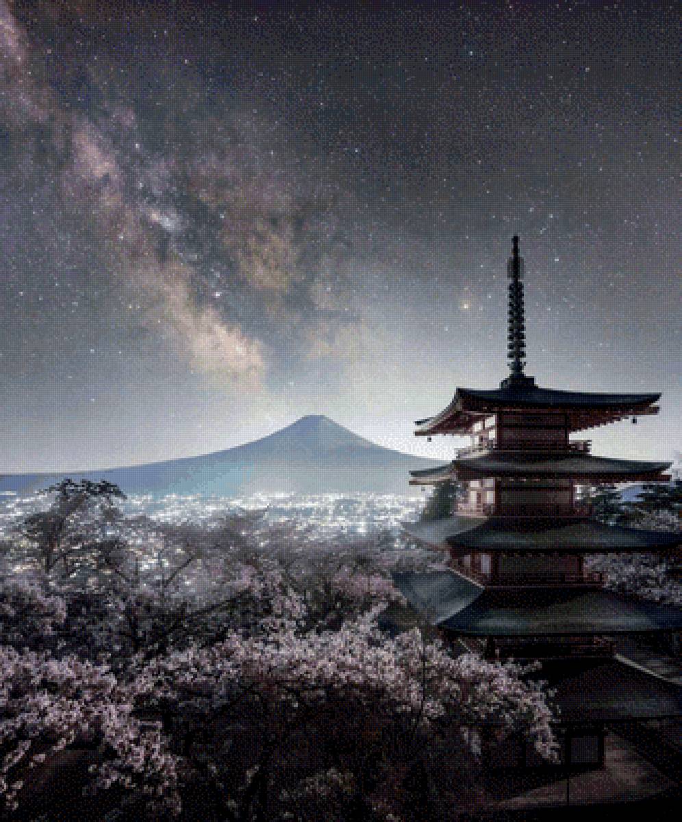 Вулкан - вулканы, ночные пустыни, бесконечный космос - предпросмотр