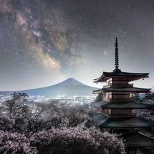 Схема вышивки «Вулкан»