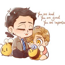 Схема вышивки «Лучший "отец"»