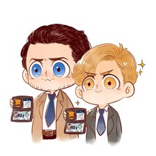 Схема вышивки «ФБР»