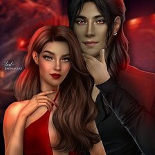 Схема вышивки «Амала и рейтан»