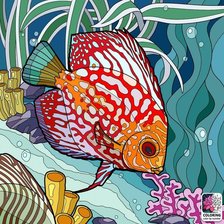 Схема вышивки «подушка»