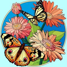 Схема вышивки «подушка»