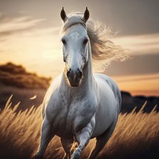 Схема вышивки «лошадь»