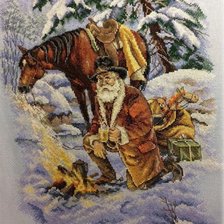 Схема вышивки «Winter»