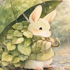 Bé thỏ tre ô🐰