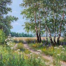 Схема вышивки «Лето»