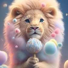 Схема вышивки «Львенок»