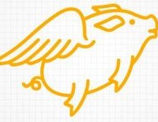 Схема вышивки «Хрюшка»