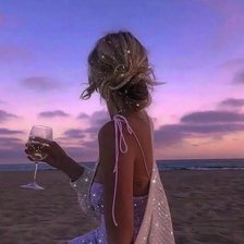 Схема вышивки «На закате»