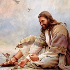 Схема вышивки «Спаситель»