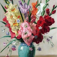 Схема вышивки «Cvece»