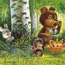 Схема вышивки «открытка ссср1»