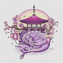 Схема вышивки «Дракон»