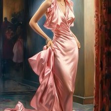 Схема вышивки «linda»