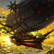 Схема вышивки «ДИРИЖАБЛЬ»