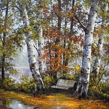 Схема вышивки «Осень»