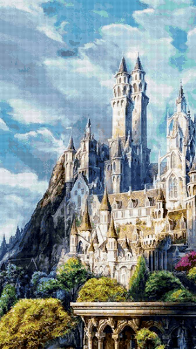 №2689322 - пейзаж, замок - предпросмотр