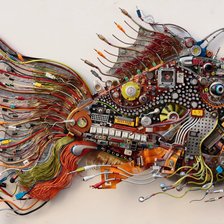 Схема вышивки «КиберФиш»