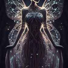 Схема вышивки «Фея»