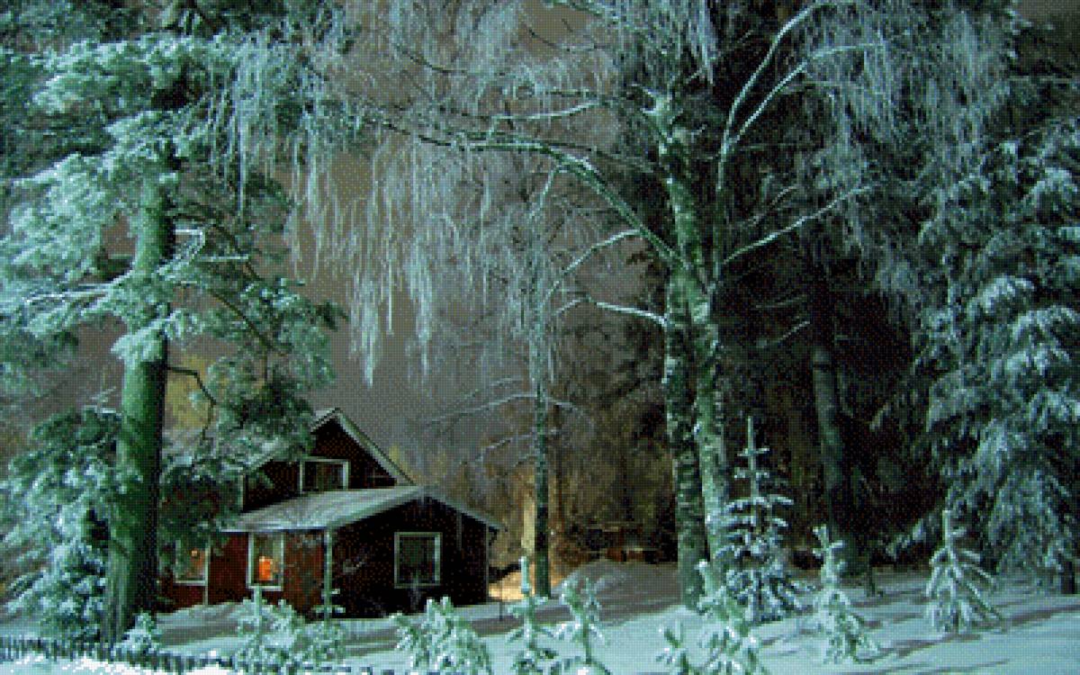 сторожка лесника - природа лес - предпросмотр