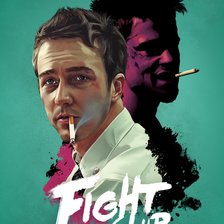 Схема вышивки «Бойцовский клуб»