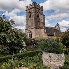 Схема вышивки «Старый замок»