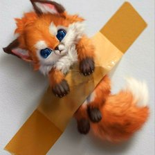 Схема вышивки «Рыжая злючка»