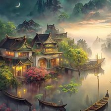 Схема вышивки «Моя Япония»