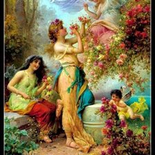 Схема вышивки «Веселье»