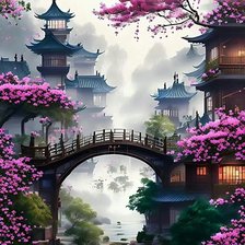 Схема вышивки «JAPON DMC»