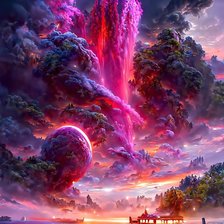 Схема вышивки «Фэнтези.»