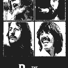 Схема вышивки «битлы»