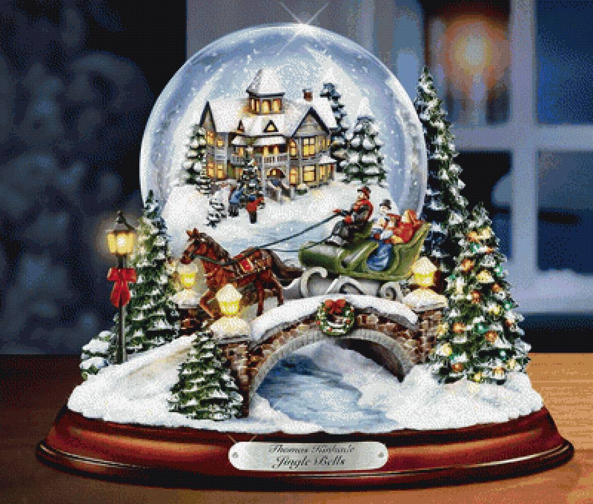 Новогодний шар - предпросмотр