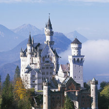 Схема вышивки «ЗАМОК»