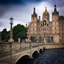 Схема вышивки «ЗАМОК»