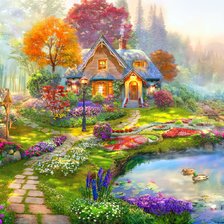 Схема вышивки «кинкейд»