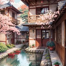 Схема вышивки «Моя Япония»