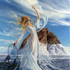 Схема вышивки «Хранительница снов»